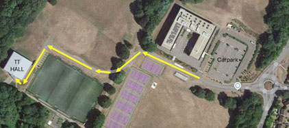 walking instructions image