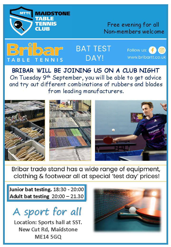 2025 Bat Testing Night  Tue 9th Sept